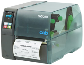 CAB SQUIX 4 Serie Etikettendrucker von INTERSONEX