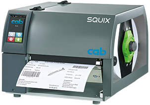 CAB SQUIX 8 Serie Etikettendrucker von INTERSONEX
